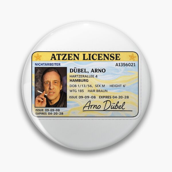 Item preview, Arno Dübel Sticker designed and sold by BloeHoerBaekAut Sticker .