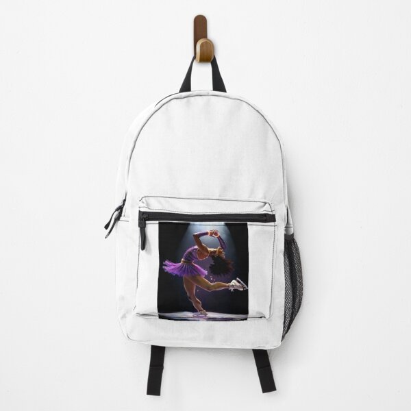 Item preview, Black Girl Figure Skater – Afrofuturist Layback Spin designed and sold by Lucienne Reimagined.