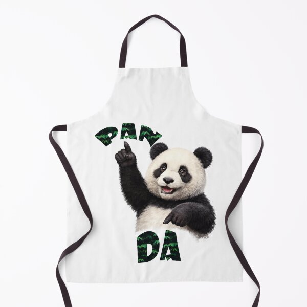 Item preview, Funny Panda Pointing – PAN DA Typography Design designed and sold by Krisekk.
