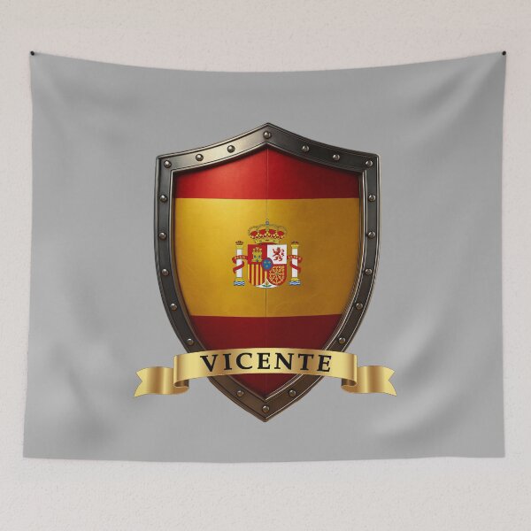Item preview, Spain Heritage Shield for Vicente designed and sold by Highlandkings.