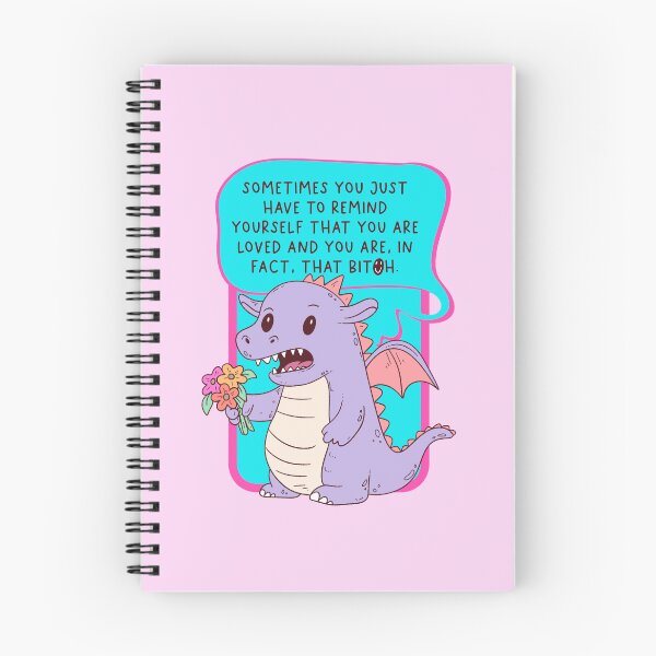 Item preview, Funny Dragon Motivation Meme designed and sold by Jess.a.creates.
