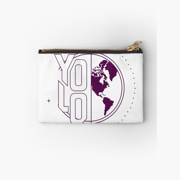 Item preview, YOLO... world compass (purple) designed and sold by CHASAcreative.