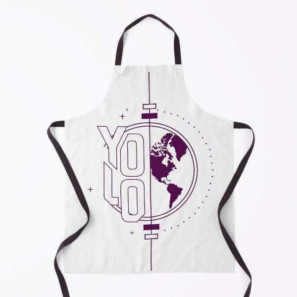 Item preview, YOLO... world compass (purple) designed and sold by CHASAcreative.