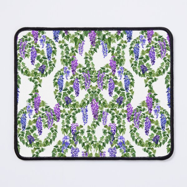 Item preview, Romantic Wisteria and Ivy pattern designed and sold by NPrintsDesign.