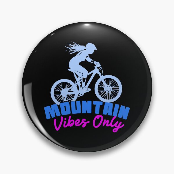 Item preview, Mountain Vibes Only MTB Girl Design designed and sold by LinaValearte.