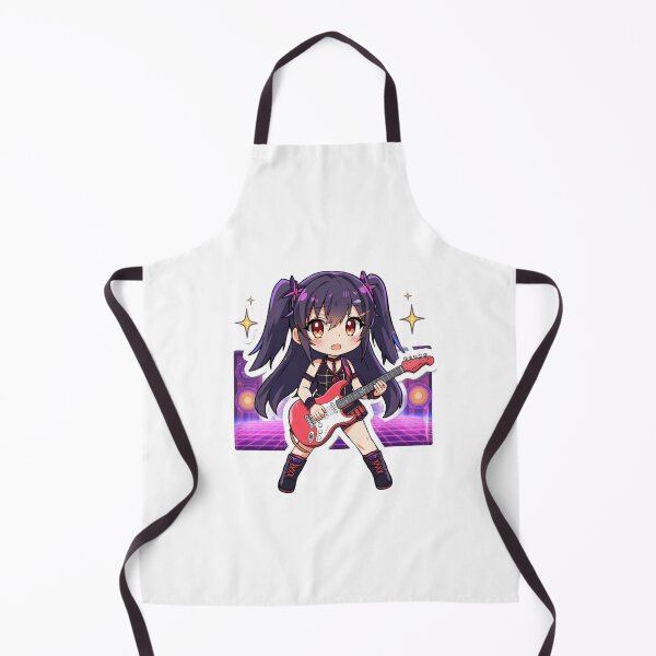 Item preview, Rock Star Girl Playing Electric Guitar designed and sold by Animepopstudio.