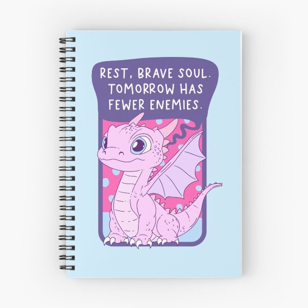 Item preview, Rest Brave Soul Funny Dragon designed and sold by Jess.a.creates.