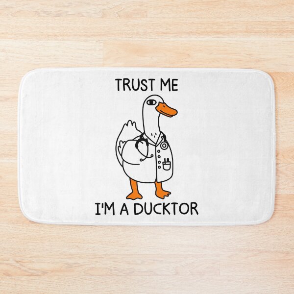 Item preview, Trust Me I'm a Ducktor Funny Duck Doctor designed and sold by gunaone-design.