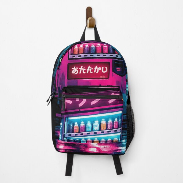 Item preview, Neon Tokyo Alley Vending Machine Lofi Cyberpunk designed and sold by Retro Mood Co.