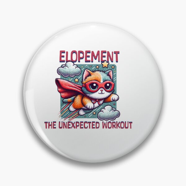 Item preview, Elopement The Unexpected Workout Funny Autism Cat designed and sold by stylboutique.
