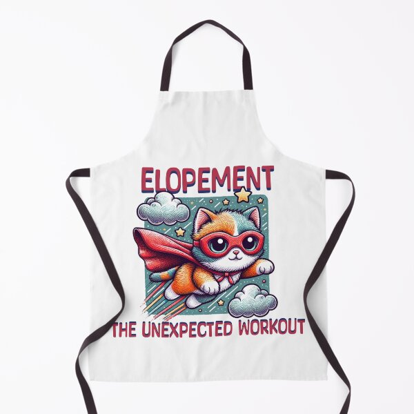 Item preview, Elopement The Unexpected Workout Funny Autism Cat designed and sold by stylboutique.