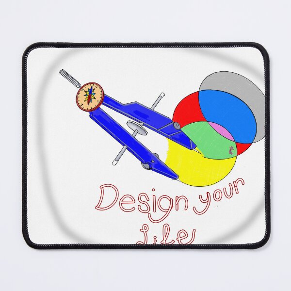 Item preview, A Compass drawing a compass guiding designed and sold by mortiz-art-official.