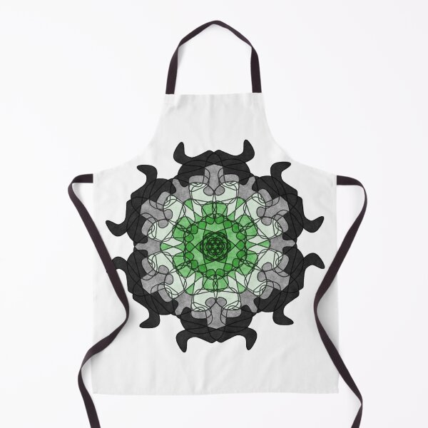 Item preview, Abstract stained glass aromantic pride designed and sold by Thistlegrove.