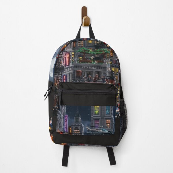 Item preview, Noir Brick City Night Skyline designed and sold by Meteor Destroyer.