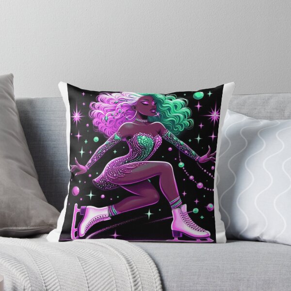 Item preview, Black Bougie Figure Skater designed and sold by Lucienne Reimagined.