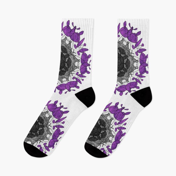 Item preview, abstract stained glass asexual pride designed and sold by Thistlegrove.