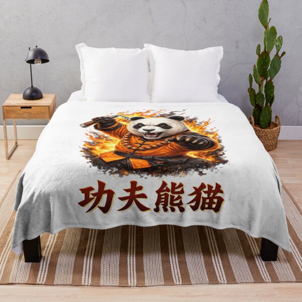 Item preview, Panda Warrior – Fire Martial Arts Design designed and sold by Krisekk.
