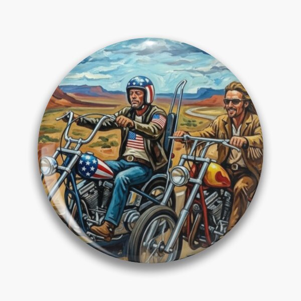 Artikelvorschau, Auf der Suche nach Amerika: Peter Fonda in Easy Rider entworfen und verkauft von Art's Diner.