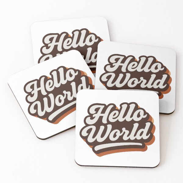 Item preview, Hello World - Greeting designed and sold by Rhu Creations.