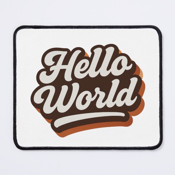 Item preview, Hello World - Greeting designed and sold by Rhu Creations.