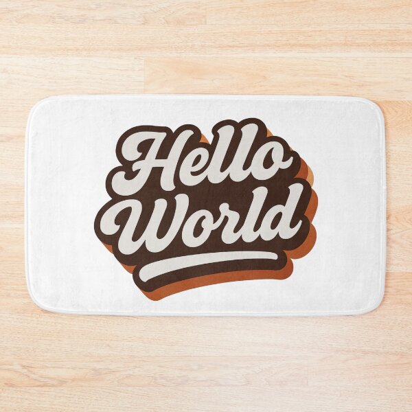 Item preview, Hello World - Greeting designed and sold by Rhu Creations.