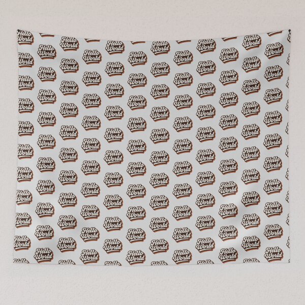 Item preview, Hello World - Greeting designed and sold by Rhu Creations.