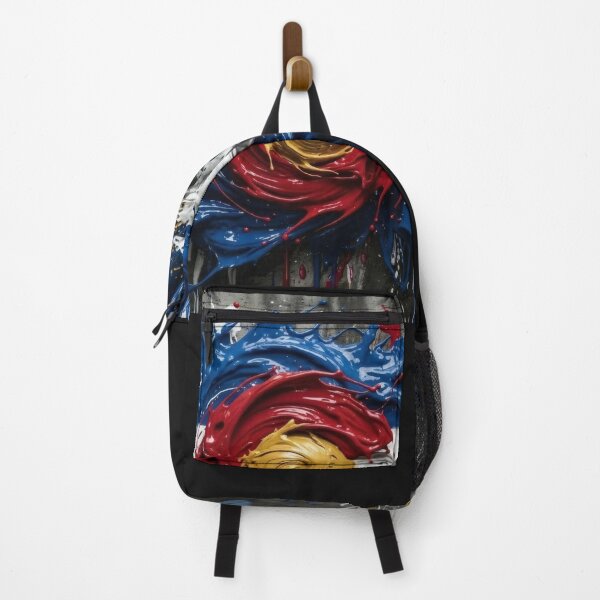 Item preview, Colorado Flag Paint Splash Abstract Art designed and sold by Meteor Destroyer.