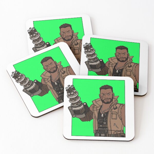 Item preview, Barret Wallace from Final Fantasy VII designed and sold by ark_artz.