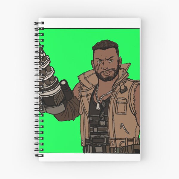 Item preview, Barret Wallace from Final Fantasy VII designed and sold by ark_artz.