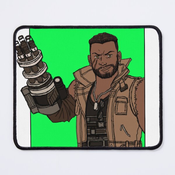 Item preview, Barret Wallace from Final Fantasy VII designed and sold by ark_artz.