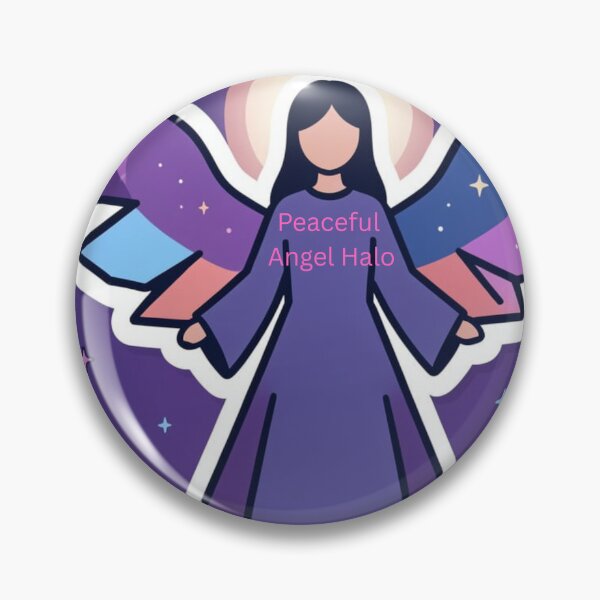 Item preview, Peaceful Angel Halo Art designed and sold by E. Loria Creations.