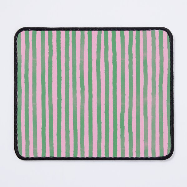 Item preview, Preppy Pink and Green Stripes Pattern | Retro Pastel Stripe Aesthetic designed and sold by OLAIZA.