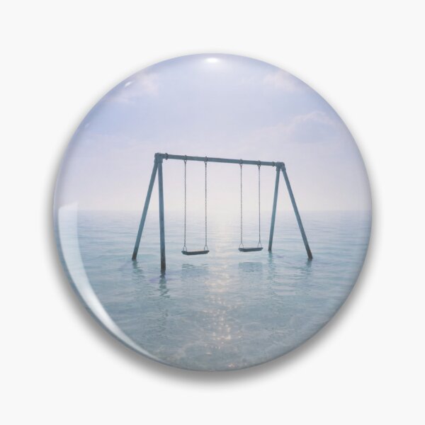Item preview, The Last Swing – Liminal Ocean Dreamscape designed and sold by 486DesignCo.