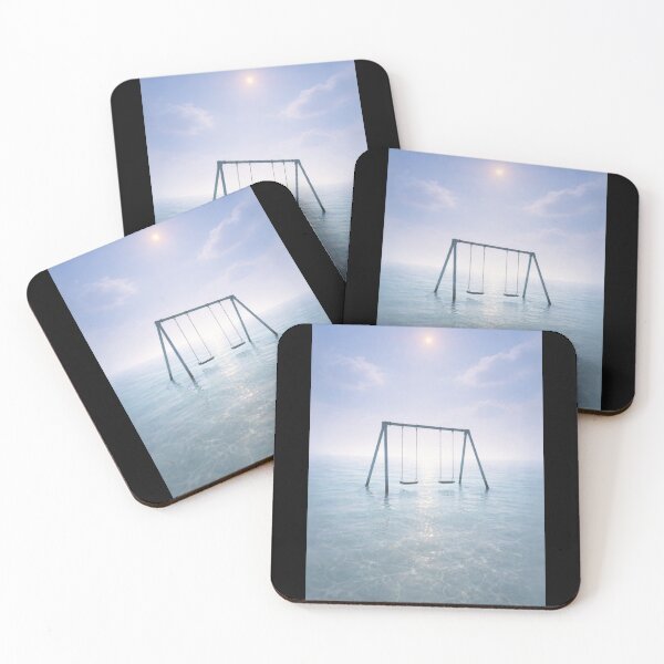 Item preview, The Last Swing – Liminal Ocean Dreamscape designed and sold by 486DesignCo.