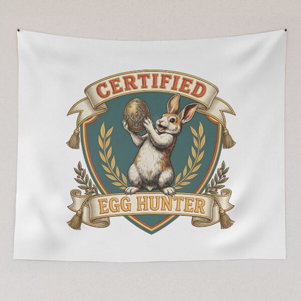 Item preview, Certified Egg Hunter Shirt – Easter Bunny Champion Graphic designed and sold by relso.