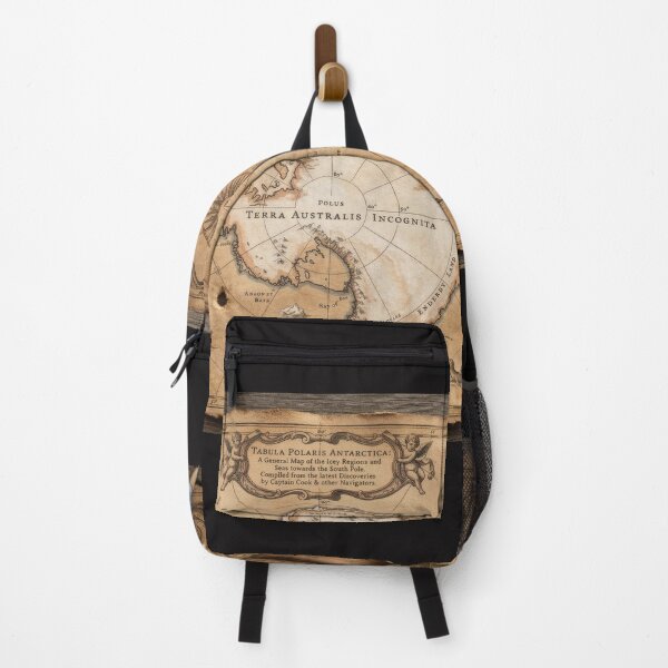 Item preview, Vintage Antarctica Explorer Map designed and sold by Meteor Destroyer.