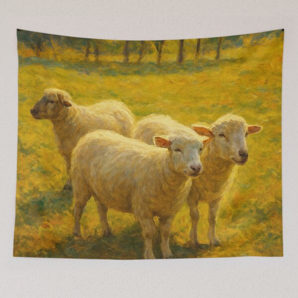 Item preview, Sheep Gathering  designed and sold by Juzzy72.
