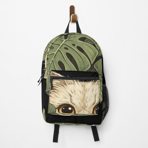 Item preview, Hiding In The Plants Cat Remote Worker Cozy Humor designed and sold by Retro Mood Co.