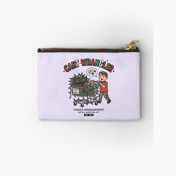 Item preview, Target Team Member - Cart Wrangler Christmas Chaos Design designed and sold by WowDezign.