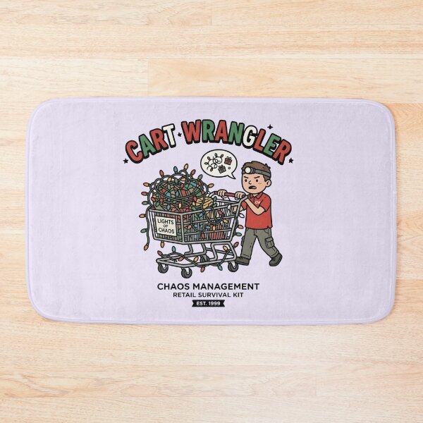 Item preview, Target Team Member - Cart Wrangler Christmas Chaos Design designed and sold by WowDezign.