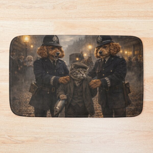 Item preview, Funny Cockapoo Police Arrest Cat designed and sold by Cockapoo Society.