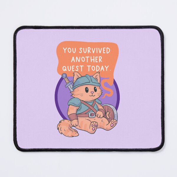 Item preview, You Survived Another Quest Today designed and sold by Jess.a.creates.