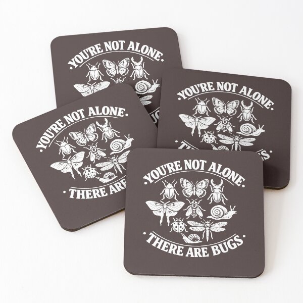 Item preview, You're Not Alone There are Bugs Humor Entomology designed and sold by faridman.