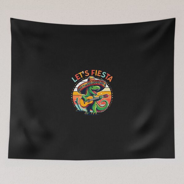 Item preview, Cinco De Mayo Let'S Fiesta Dinosaur Mexican designed and sold by Le7yaStore.