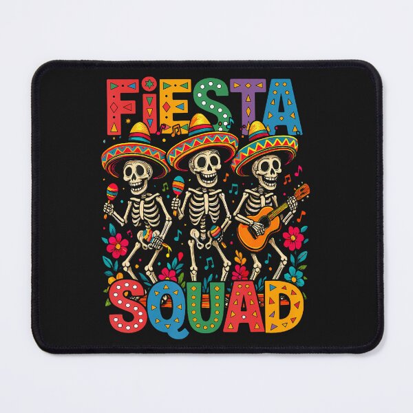 Item preview, Fiesta Squad Skeleton Cinco De Mayo designed and sold by Le7yaStore.