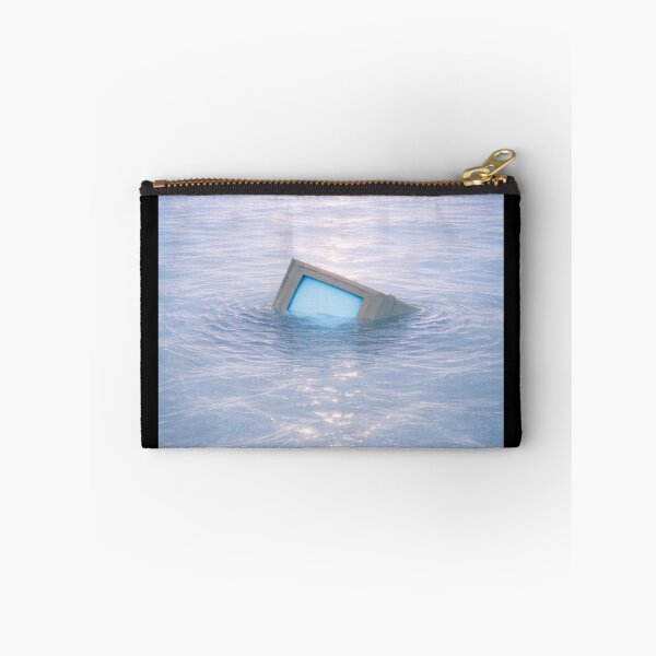 Item preview, Lost Computer at Sea – Retro CRT Monitor Liminal Space Aesthetic designed and sold by 486DesignCo.