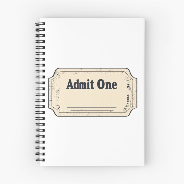 Item preview, Old Admit One Ticket  designed and sold by FWLKIT.