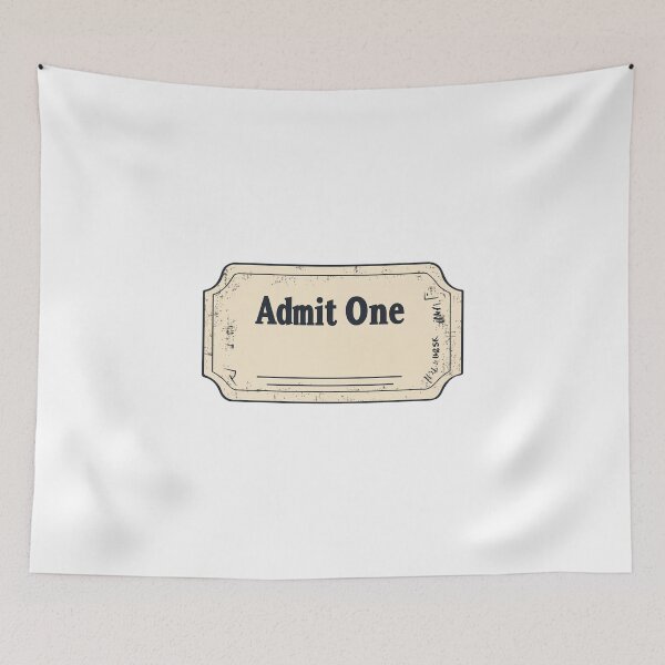 Item preview, Old Admit One Ticket  designed and sold by FWLKIT.