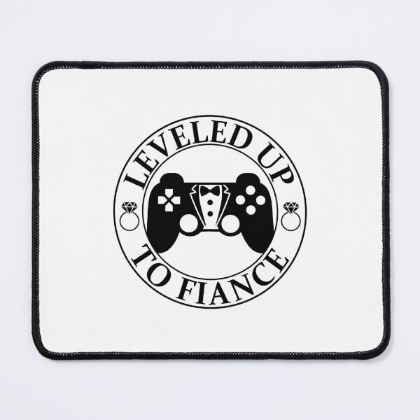 Item preview, Leveled Up To Fiance Funny groom Gamer Engagement Announcement designed and sold by gunaone-design.