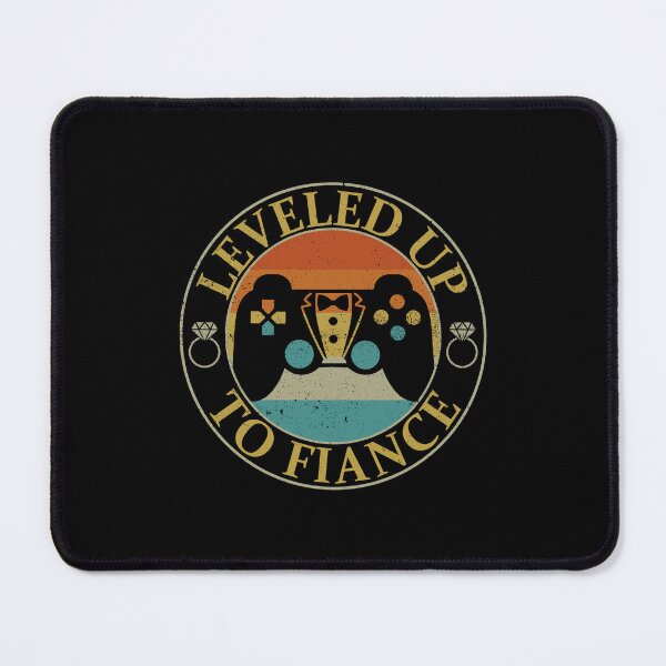 Item preview, Leveled Up To Fiance Engaged Gamer Funny Gaming Engagement Gift designed and sold by gunaone-design.